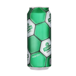 tsingtao青岛啤酒经典10度足球罐500ml12罐