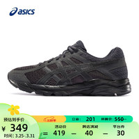 ASICS 亚瑟士 男鞋透气跑鞋运动鞋缓震舒适跑步鞋 GEL-CONTEND 4  黑色/黑色 42