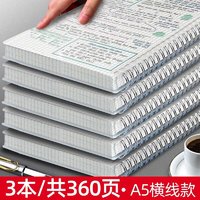 YUPIN 誉品 双线圈本 加厚笔记本本子文具 简约大学生用记事本网格横线日记