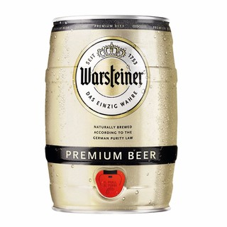 百帝王德国沃斯坦啤酒 5L 1桶 比尔森