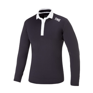 Taylormade泰勒梅高尔夫服装春秋男士舒适防风保暖运动golf长袖POLO衫 N92016-白 XXL