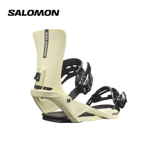 萨洛蒙（Salomon）23雪季专业户外男女滑雪单板固定器雪具装备 黄色 M