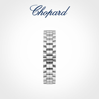 Chopard萧邦快乐钻石30mm绿表盘精钢表链石英瑞士腕表手表女