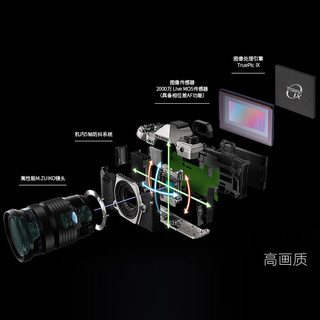 OM System 奥之心 OM-5 微单相机 om5机身 银色 奥林巴斯卡口 机身 银色