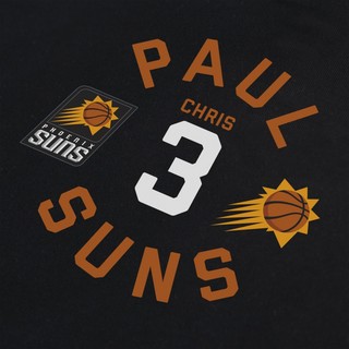 NBA  太阳队保罗勇气系列春秋运动休闲时尚舒适圆领男士卫衣外套Paul 黑色 XL