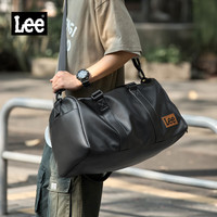 Lee 运动干湿分离包男短途旅行包女斜挎包高级感大容量手提行李包 大号+洗漱包