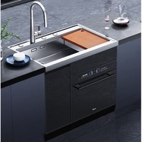 家装季、PLUS会员：Midea 美的 XH09 集成水槽变频洗碗机一体式13套