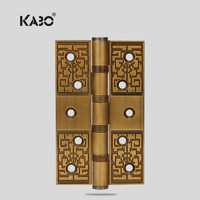 KABO 德国KABO合页5英寸新中式实木门轴承静音门铰链加长花纹合页单片