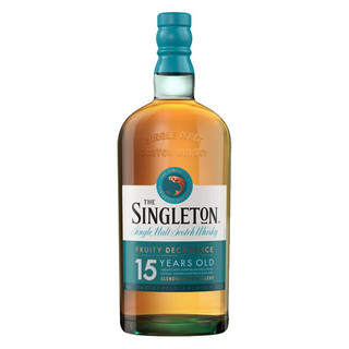 苏格登（Singleton）达夫镇  15年 苏格兰 单一麦芽威士忌 700mL 