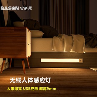 BASON LIGHTING 宝斯恩（BASON）充电款人体感应灯led灯小夜灯    50cm-2200mAh-2.5W