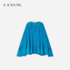 浪凡（LANVIN）  2024早春 全新经典花苞系列 女士衬衫 蓝色 36