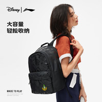 LI-NING 李宁 双肩包迪士尼抱抱龙联名男女新款通勤背包学生书包休闲运动包