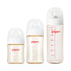 Pigeon 贝亲 自然实感第3代PRO系列 AA191 PPSU奶瓶 80ml