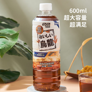 DyDo 达亦多 Doyo水仙乌龙茶600ml*4瓶整箱发货无糖茶饮料低糖0糖0脂0卡