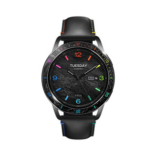 手表Xiaomi Watch S3 可拆卸表圈表带套装 配件 Xiaomi Watch 表圈表带套装 黑彩虹