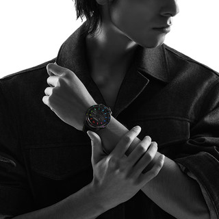 手表Xiaomi Watch S3 可拆卸表圈表带套装 配件 Xiaomi Watch 表圈表带套装 黑彩虹