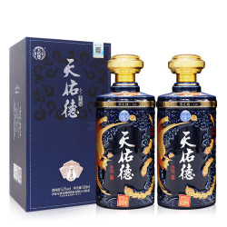 youde 天佑德 青稞酒52度g6国之德500ml*2清香型白酒礼盒装 1件装多少