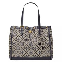 TORY BURCH T Monogram帆布抽绳托特包