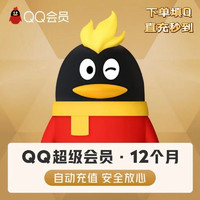 QQ超级会员年卡 12个月