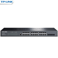 TP-LINK 普联 TL-SG3428 全千兆24口+4SFP光口二层网管交换机企业网络监控安防以太网分线器VLAN端口汇聚tplink