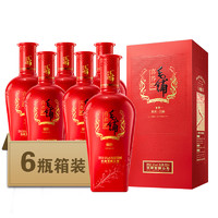 劲牌 毛铺苦荞酒  喜荞酒金荞 50度 500ml*6瓶 整箱装