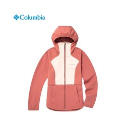Columbia 哥伦比亚 户外女子金点热能拒水透气旅行徒步连帽运动夹克外套