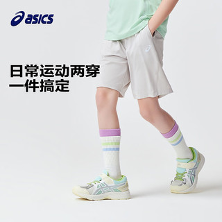 ASICS 亚瑟士 儿童吸湿速干短裤