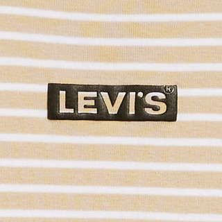Levi's李维斯24春季女士短款紧身短袖时尚条纹拼色显瘦显高 拼色 17944-0049 XS