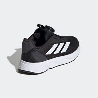 adidas DURAMO SL BOA K旋转按钮休闲运动鞋男小童阿迪达斯 黑色/白色/灰色 38码