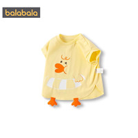 巴拉巴拉 婴儿短袖t恤宝宝上衣夏季新款童装男童女童打底衫背心潮3