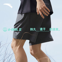 ANTA 安踏 短裤男款2024夏季新款梭织运动裤休闲五分裤透气速干薄款短裤