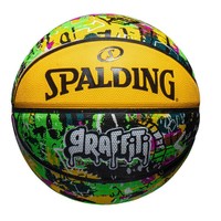 SPALDING 斯伯丁 涂鸦系列 7号球比赛训练用球室内外通用耐磨印花球儿童篮球