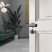 KABO 德国KABO门锁室内房间门锁实木卧室家用静音门锁分体简约现代门锁