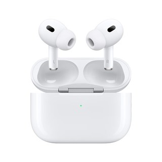新史低1339！Apple 苹果 AirPods Pro 2 入耳式降噪蓝牙耳机 白色 Type-C接口