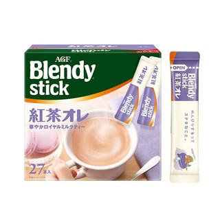 AGF Blendy牛奶速溶咖啡 红茶欧蕾27条