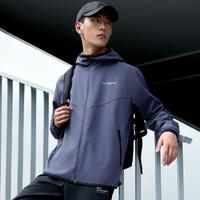 LI-NING 李宁 防风保暖外套男士开衫长袖运动服