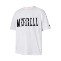 MERRELL 迈乐 夏季户外休闲中性短袖T恤男女式同款联名百塔宽松舒适纯棉短T