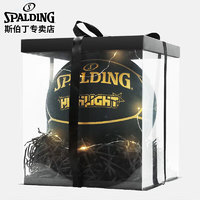 斯伯丁篮球礼盒礼盒氛围灯手提袋Box套装拉花（不含球）