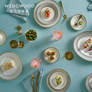 WEDGWOOD 威基伍德金粉年华奢雅灰餐盘骨瓷菜盘家用盘子果盘 金粉年华奢雅灰餐盘 1个 27cm