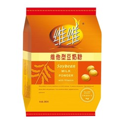 维维 维他型减糖豆奶粉280g豆奶家庭装原味豆浆粉代早餐冲饮品