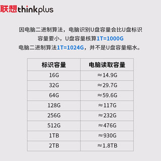 thinkplus 移动固态硬盘