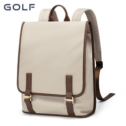 GOLF 高尔夫 双肩包女2024新款时尚简约背包休闲旅行包高中大学生立体书包