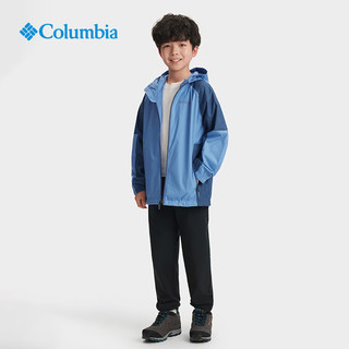 Columbia哥伦比亚户外24春夏儿童防水冲锋衣旅行外套SY4692 479 XS（120/60）