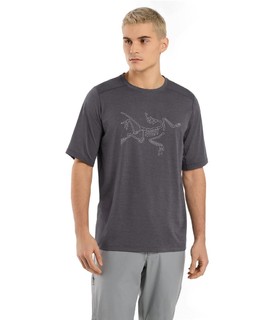 ARC'TERYX 始祖鸟 Cormac Logo Shirt SS Men's | Performance Tee with a Logo Graphic始祖鸟速干T恤