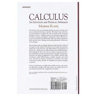 莫里斯·克莱因：微积分（第二版）英文原版 Calculus 数学