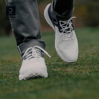 迪卡侬（DECATHLON）高尔夫鞋球鞋男防水透气夏季轻量白色41-4653156