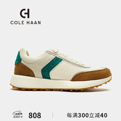 COLE HAAN 歌涵 colehaan/歌涵 女鞋运动鞋 23年秋季户外透气跑鞋休闲鞋W29136 白色/棕色/灰色-W29136 38.5