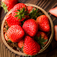 88VIP：米果时鲜 红颜草莓肉质细腻果肉香甜2斤/3斤单果15g-25g单件包邮