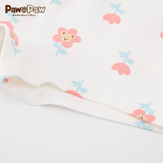 PawinPaw卡通小熊童装24年夏季女童抗菌舒适内裤平角裤组合装 粉色/25 150