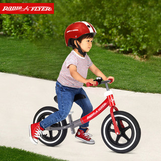 RadioFlyer儿童平衡车滑步车小孩无脚踏1.5-5岁溜溜车学步滑行车 808红色